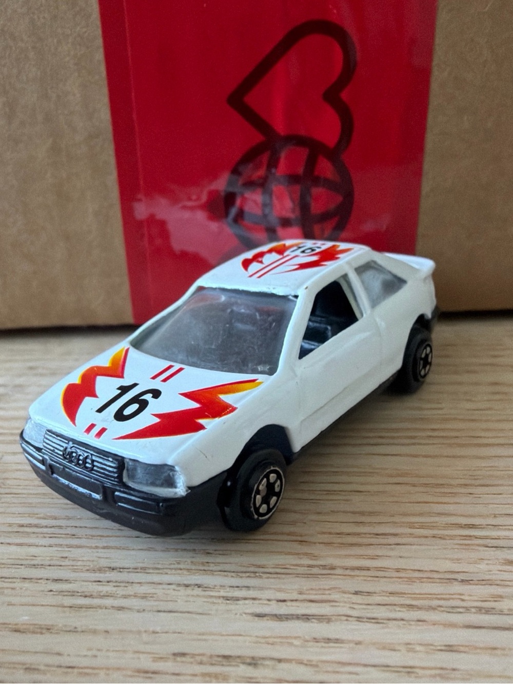 Vintage Yat Ming Audi 80 Diecast Car